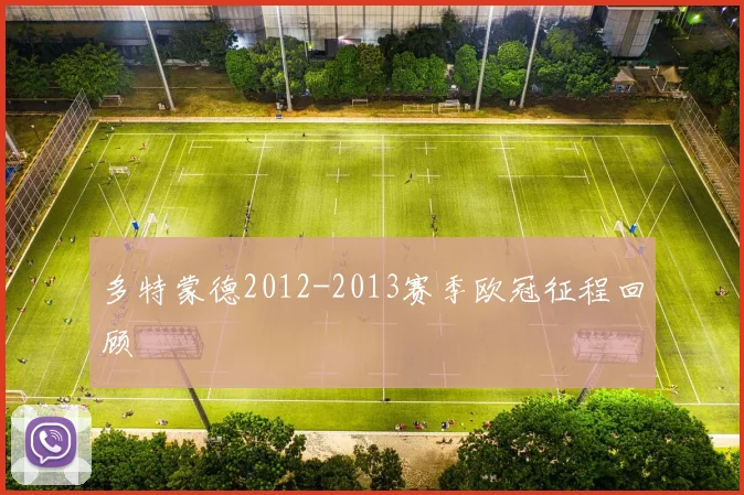 多特蒙德2012-2013赛季欧冠征程回顾